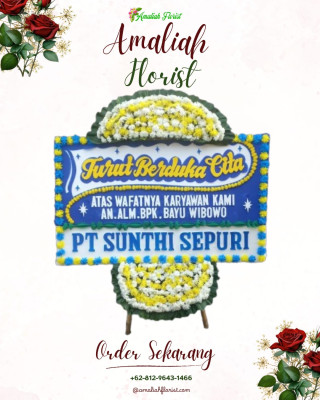 Papan Bunga Duka di Pebatuan